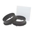 Santa Fe Dehumidifier Supply Duct Kit, (2) 10" Supply Collars & Block-Off Plate, for Use With SantaFe Advance 4033039